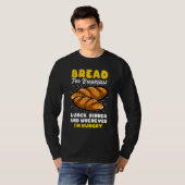 Brotbacken Brotbackautomat Brot zum Frühstück Mitt T-Shirt (Vorne ganz)