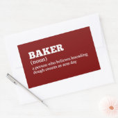 Brotbacken Funny Definition Sticker (Umschlag)
