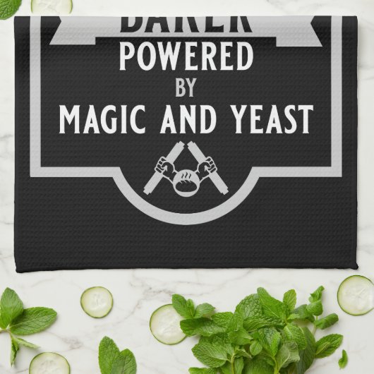 Brotbacken Geschirrtuch (Gefaltet)