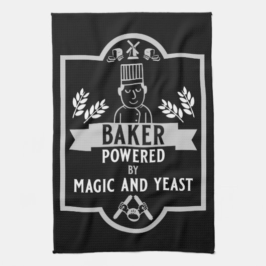 Brotbacken Geschirrtuch (Vertikal)