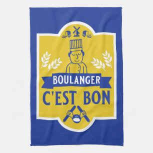 Brotbacken Geschirrtuch