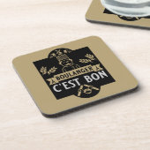 Brotbacken Getränkeuntersetzer (Linke Seite)