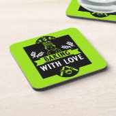 Brotbacken Getränkeuntersetzer (Linke Seite)