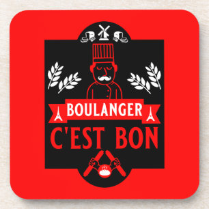 Brotbacken Getränkeuntersetzer