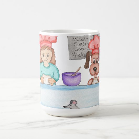 Brotbacken Kaffeetasse (Mittel)