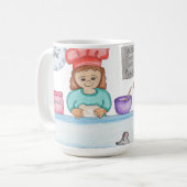 Brotbacken Kaffeetasse (Vorderseite Links)