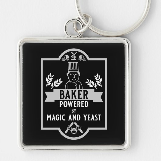 Brotbacken Schlüsselanhänger (Vorne)