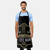 Brotbacken Schürze (Getragen)
