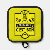 Brotbacken Topflappen (Vorderseite)