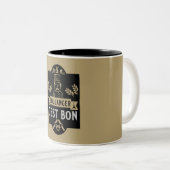 Brotbacken Zweifarbige Tasse (VorderseiteRechts)