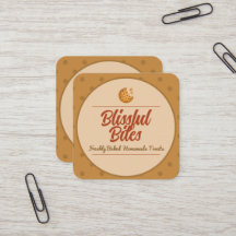 Brotbäckerei Cook hausgemachte Square Business Car