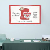 Brotbäckerin Business Pastry Koch Banner (Messeveranstaltung)