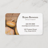 Brotbackerkarte Visitenkarte (Vorderseite)