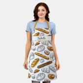 Brotbackmuster Personalisiert mit benutzerdefinier Schürze (Getragen)