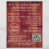 Brotbrett, Bäckereien, Bäckerei-Store-Werbung Flyer (Vorne)