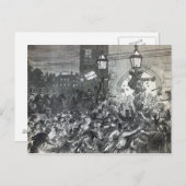 Brötchen am Eingang des Hauses Postkarte (Vorne/Hinten)