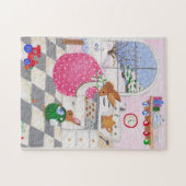 Brötchen backen Kekse Puzzle (Horizontal)