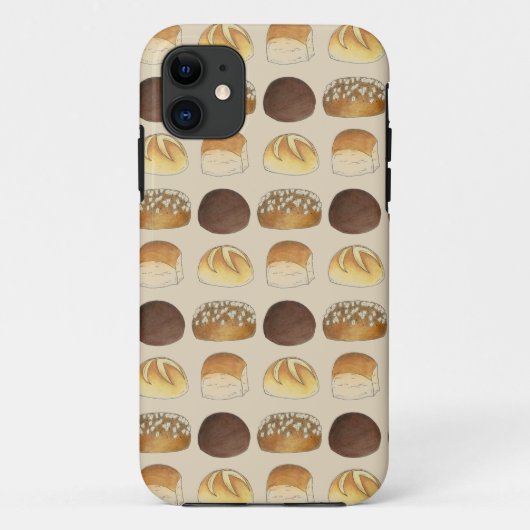 Brötchen Brötchen Bäckerei Bäckerei Koch Feinschme Case-Mate iPhone Hülle (Rückseite)