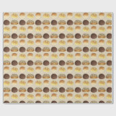 Brötchen Brötchen Bäckerei Bäckerei Koch Feinschme Geschenkpapier (Flach)