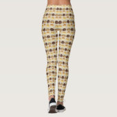 Brötchen Brötchen Bäckerei Bäckerei Koch Feinschme Leggings (Rückseite)