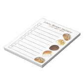 Brötchen Brötchen Bäckerei Bäckerei Koch Feinschme Notizblock (Rotiert)