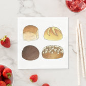Brötchen Brötchen Bäckerei Bäckerei Koch Feinschme Serviette (Beispiel)