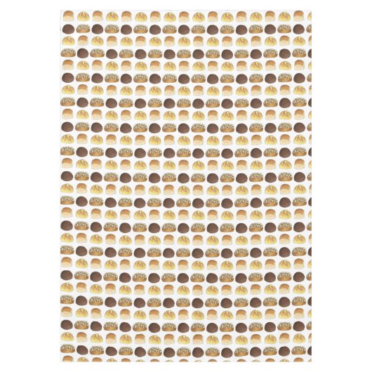 Brötchen Brötchen Bäckerei Bäckerei Koch Feinschme Tischdecke (Vorderseite)
