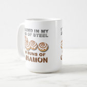 Brötchen der Zimt-lustigen Tasse (Vorderseite Links)