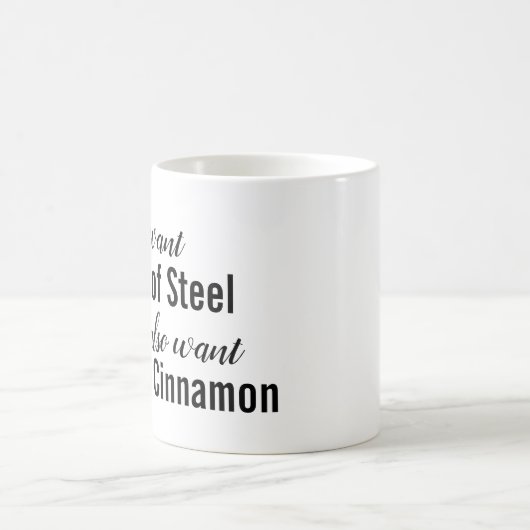 Brötchen des Zimts Kaffeetasse (Mittel)