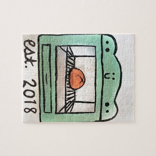 Brötchen im Ofen 2018 Puzzle (Horizontal)