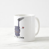 Brötchen im Ofen Kaffeetasse (VorderseiteRechts)