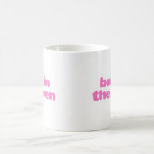 Brötchen im Ofen - Rosa Kaffeetasse (Mittel)