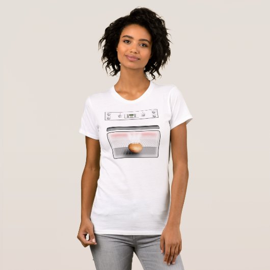 Brötchen im Ofen T-Shirt (Vorne ganz)
