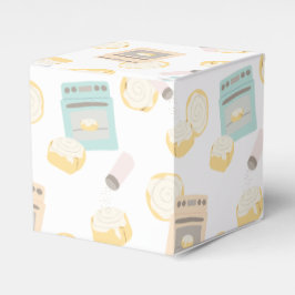 Brötchen in der Ovens Baby-Dusche Geschenkschachtel