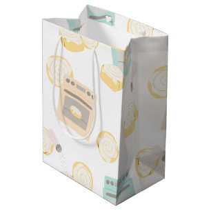 Brötchen in der Ovens Baby-Dusche Mittlere Geschenktüte