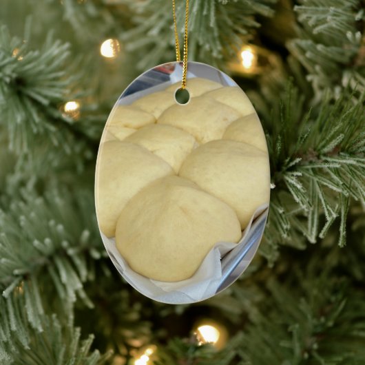 Brötchen Keramik Ornament (Baum)
