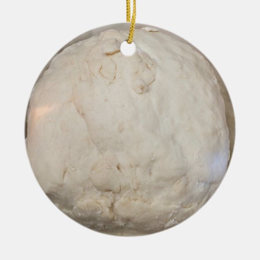 Brötchen Keramik Ornament (Vorne)