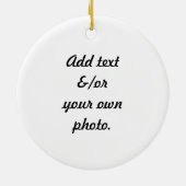 Brötchen Keramik Ornament (Hinten)