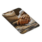 Brötchen und Weizenohren Magnet (Rechte Seite)