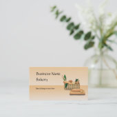 Brötchenbäckerei nach Maß Visitenkarte (Stehend Vorderseite)