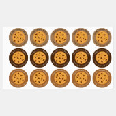 Brötchengebäck Etiketten (Blatt)