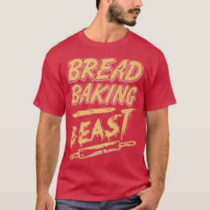 Brötchengebäck Phantastisches Vintages Baker T-Shi T-Shirt