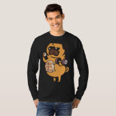 Brötchenrollen Mops Abs. Classic T - Shirt 99 (Vorne ganz)