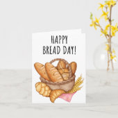 Brötchentyps Geburtstagkarte Karte (Gelbe Blume)