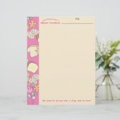 Brötchinnamonrolle personalisierter Rezeptorbrief (Stehend Vorderseite)