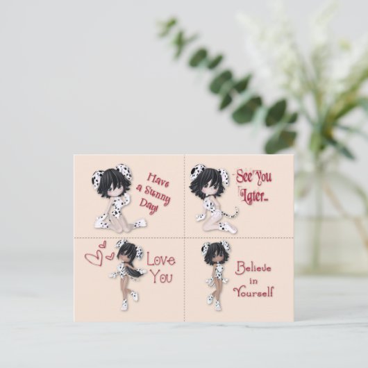 Brotdose-Karten Postkarte (Stehend Vorderseite)