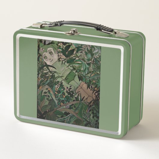 Brotdose Metallbox Frühstücksbox (Vorderseite)