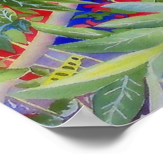 Brotfrucht Poster (Ecke)