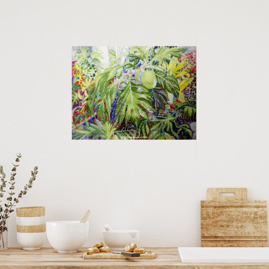 Brotfrucht Poster (Küche)