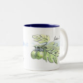 Brotfrucht-Schale Zweifarbige Tasse (VorderseiteRechts)